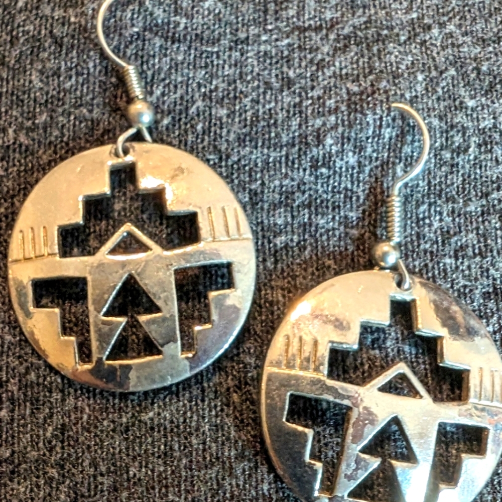 Vintage Native American Styled Earrings
